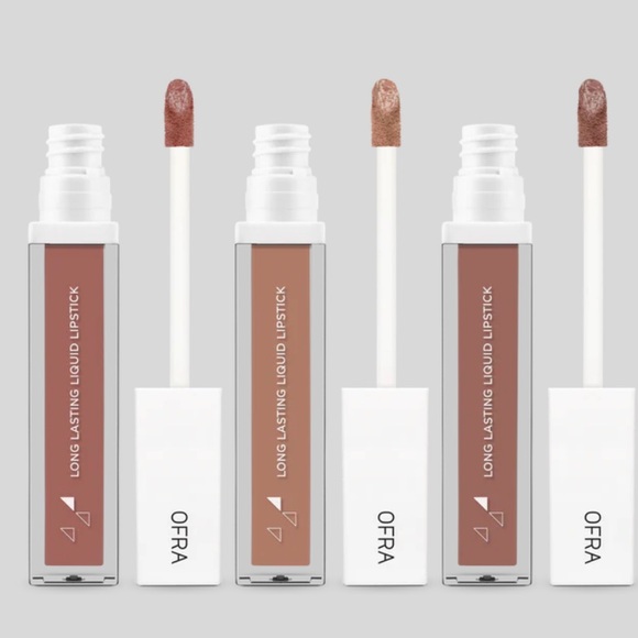OFRA LONG LASTING LIQUID LIP SET - THE NUDES 8g X 3 BRAND NEW/SEALED - Picture 2 of 6